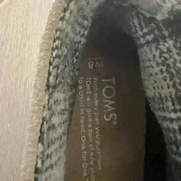 TOMS 8 WOMENS TAN WEDGE ANKLE BOOTIE Faux Suede Preppy Fall Hipster Girly Shoes - Picture 7 of 11